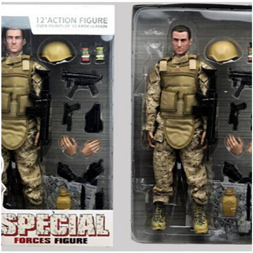 Soldat actionfigur modell - soldat, 1/6