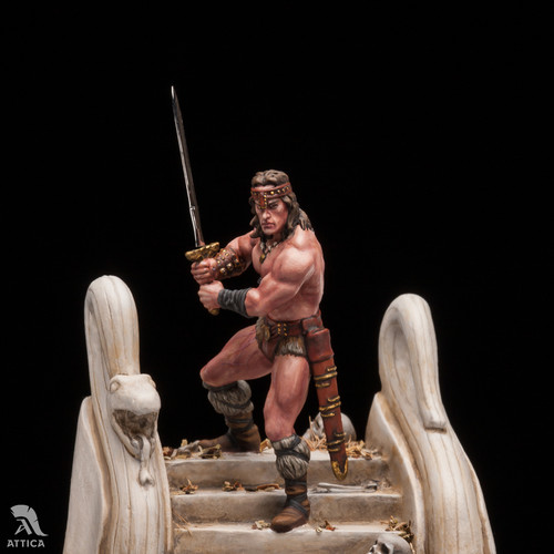 Conan der barbar - mit, schwert