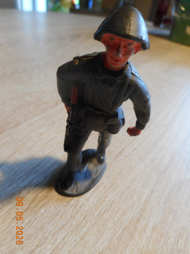 Ddr gummi nva spielzeug figur - nva,
