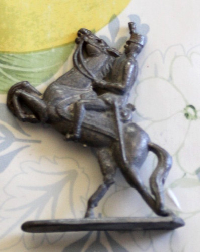 Ddr reiter zinnfigur pferd - ddr,