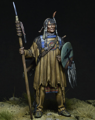 Mandan krieger indianer - krieger,
