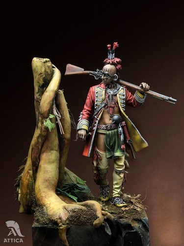 Irokesen indianer 1760 - irokesen, indianer,