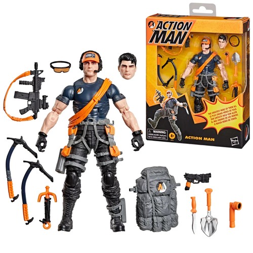 Action man figur joe - action, gi