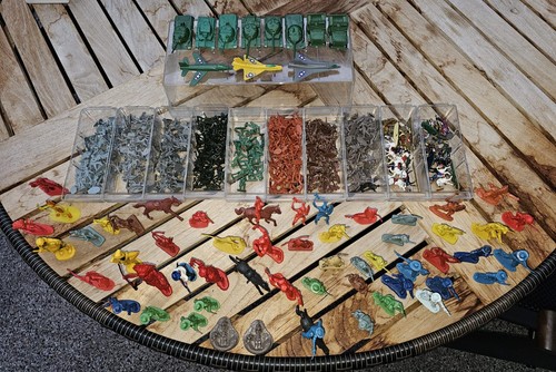 Kunststoff soldatenfiguren - soldatenfiguren, /
