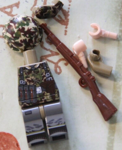 Steckfigur soldat helm uniform